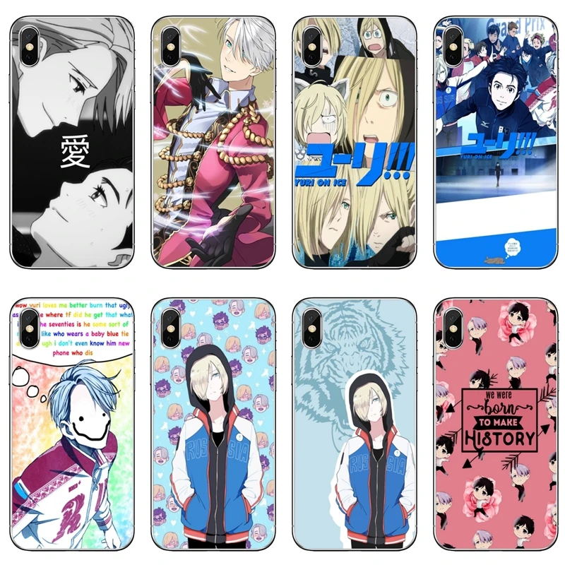 Anime Yuri On Ice For Samsung Galaxy S10 Lite S9 S8 S7 S6 Edge Plus S5 S4 Note 9 8 5 4 Mini Soft Phone Case Phone Case Covers Aliexpress