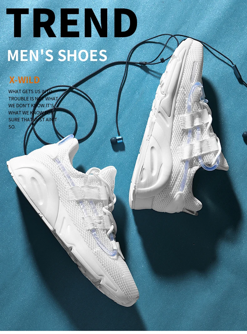 Comfortable for Men Air Solf Mesh Man Sneakers Walking High Quality Outdoor Lace-Up Mesh(Air mesh) FREE FLEXIBLE Shoes