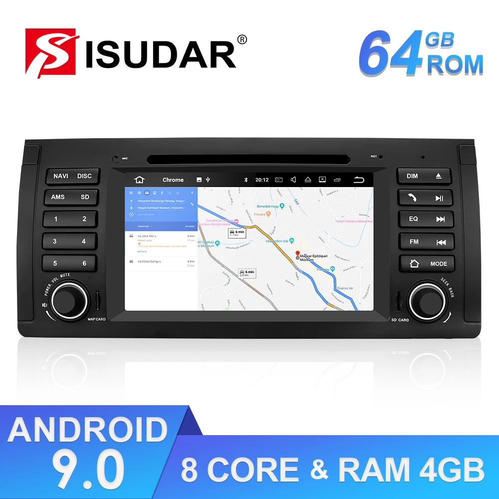 

Android 6.0.1! 7 Inch Car DVD Player For BMW/E39/X5/M5/E38/E53 With 8 Cores 2GB RAM 32GB ROM 3G/4G Wifi GPS Radio FM CANBUS