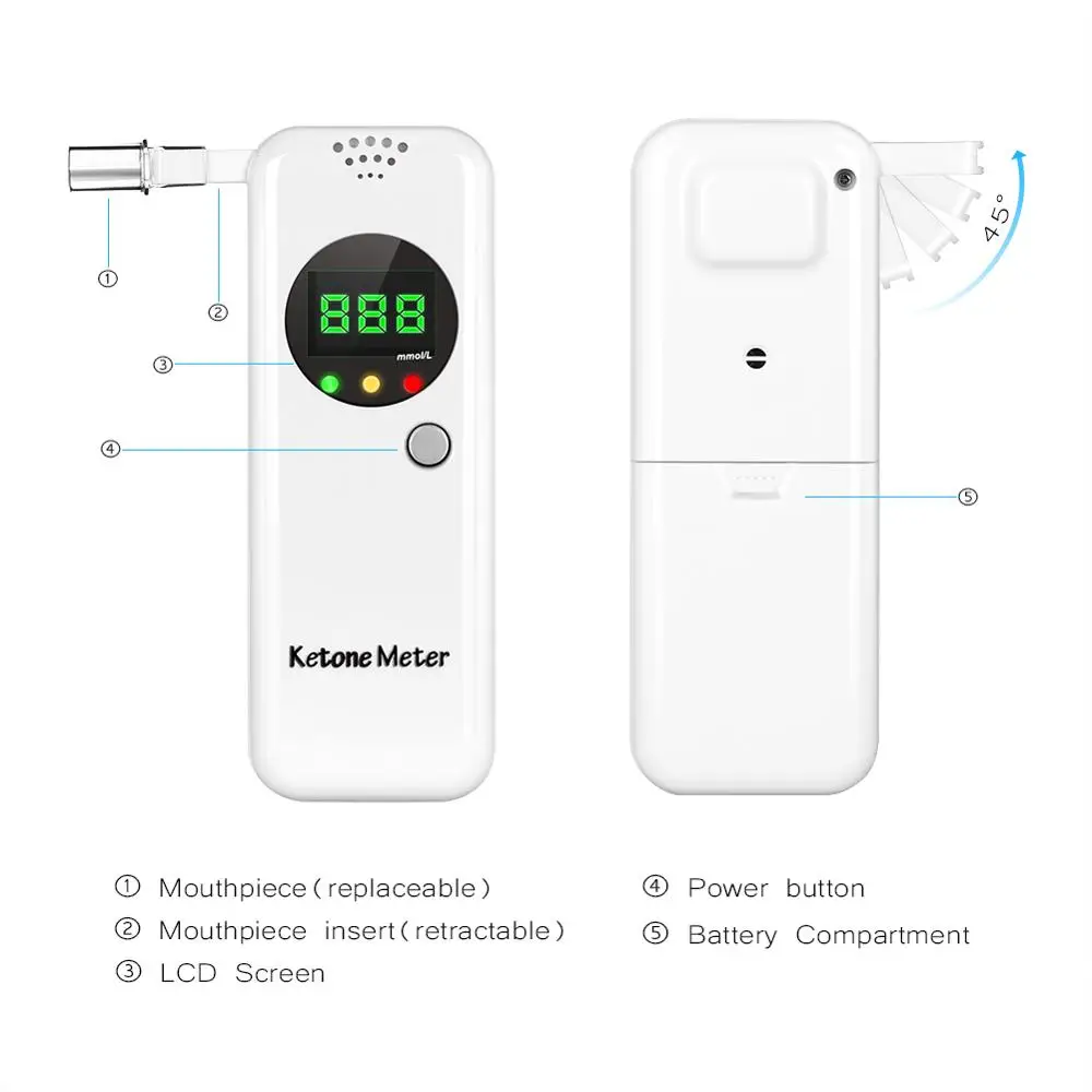Eekbrand Ketosis Meter Monitor Your Ketones With An Accurate Test Kit