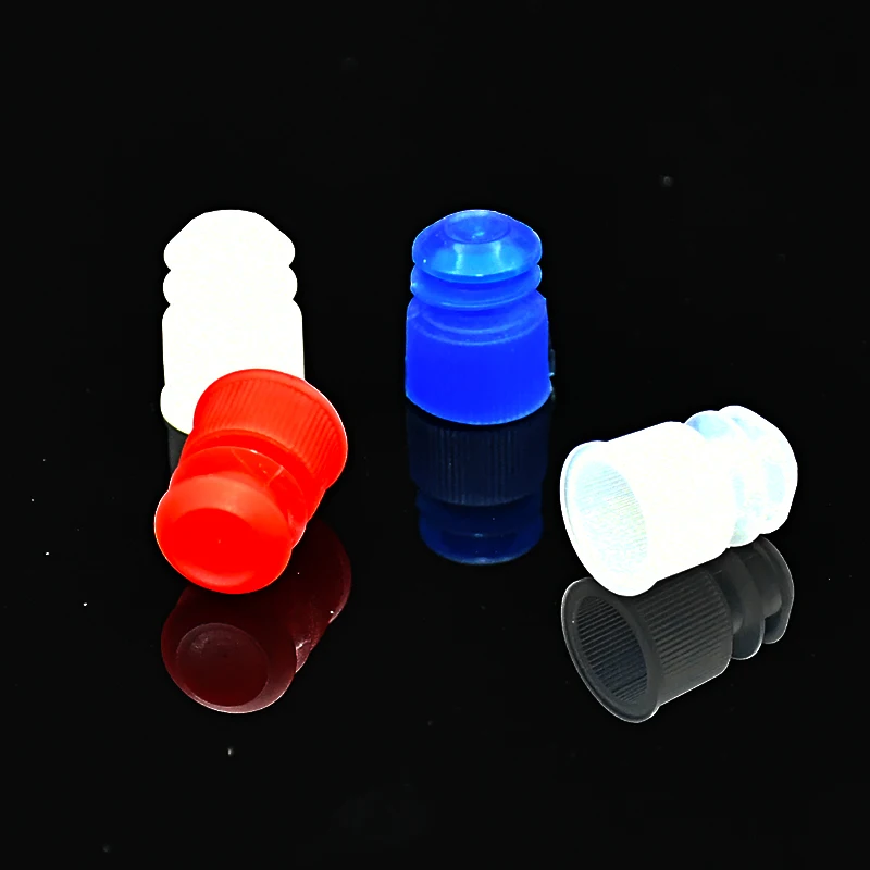 

Plastic Test Tube Plug PP Airfoil Tube Stopper Plastic Caps For Test Tube Diameter 12mm/13mm/15mm/16mm 100/PK Without Test Tube