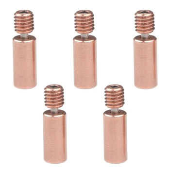 

5PCS Bi-Metal Heatbreak 1.75MM Filament for E3D V6 Multi-Nozzle Hotend Heater Block 3D Printer Parts(Smooth)