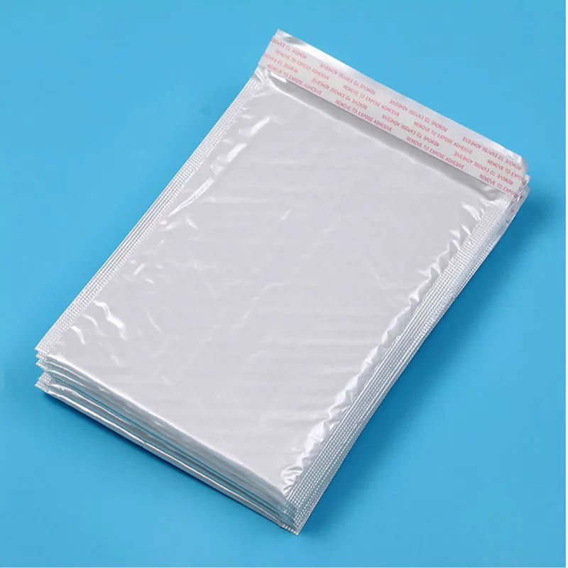 

50pc 11*11cm White Foam Envelope Bag Different Specifications Mailers Padded Shipping Envelope With Bubble Mailing Bag Hot Sale