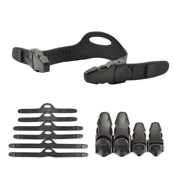 

1 Pair Adjustable Diving Foot Flipper Scuba Diving Swimming Fins Buckles Quick Release Fin Strap Buckles Snorkeling Accessory