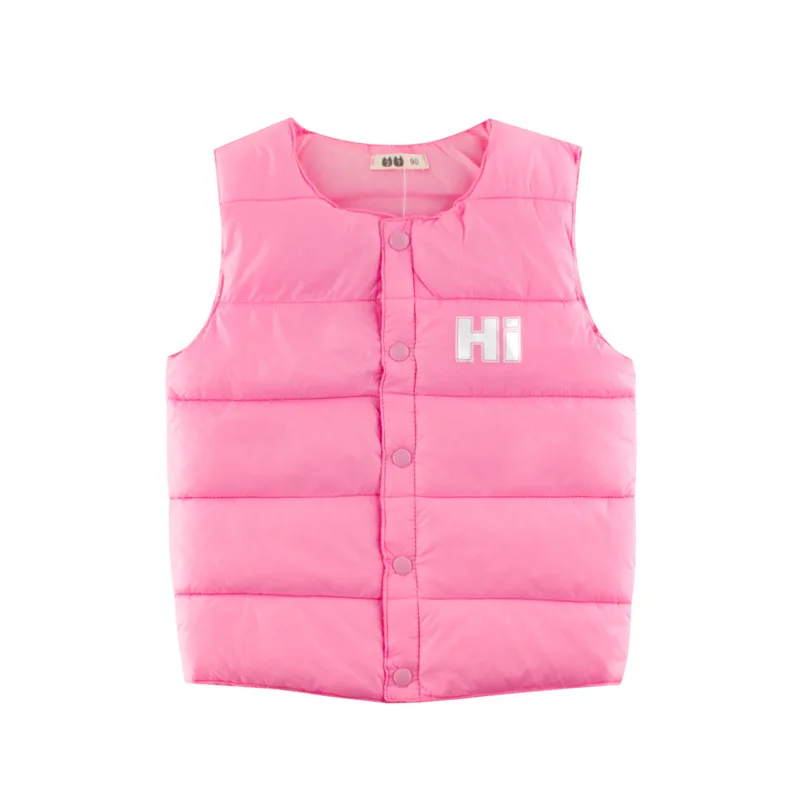 new Autumn winter kids warm vest boy girl Sleeveless sweater coat baby toddler fashion sport Children's clothing clothes