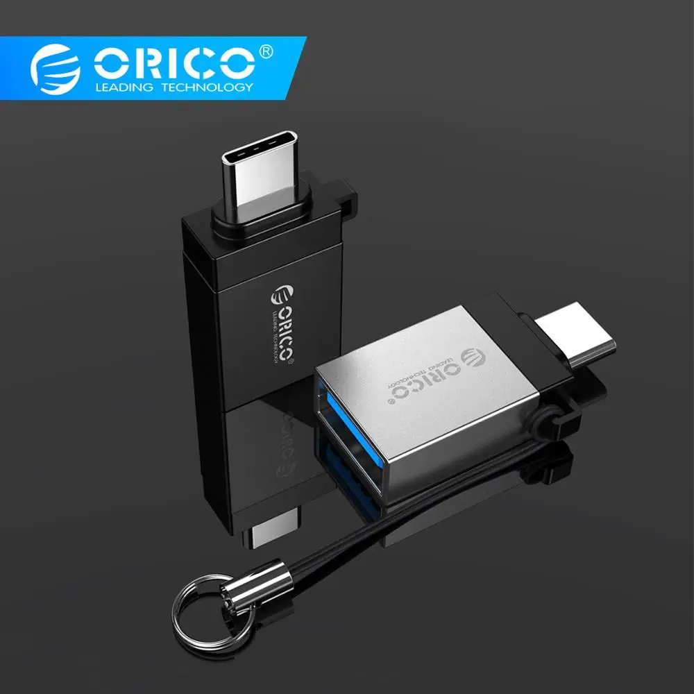 ORICO OTG USB Type C Adapter Micro USB To Type C OTG Connector For Phone Macbook Laptop Charger Data Sync Type USB 3.0 Converter