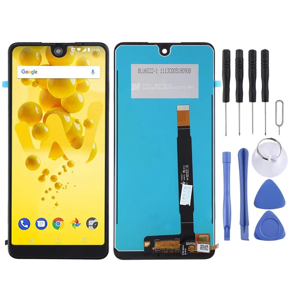 2019 AAA+++ LCD Screen and Digitizer Full Assembly for Wiko View 2
