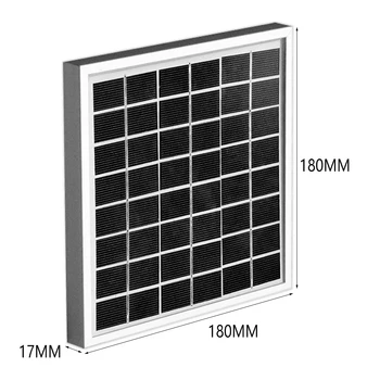 

Glass Solar Panel 4W 6V 12V battery module Waterproof Charge mini cell for Lights Toy Water pump motor Etc