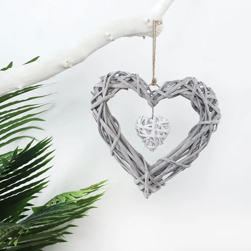 Convenient Heart Ornament Lightweight Window Hanging Pendant Creative Ornamental Decorative Heart Shape Chic Pendant 2