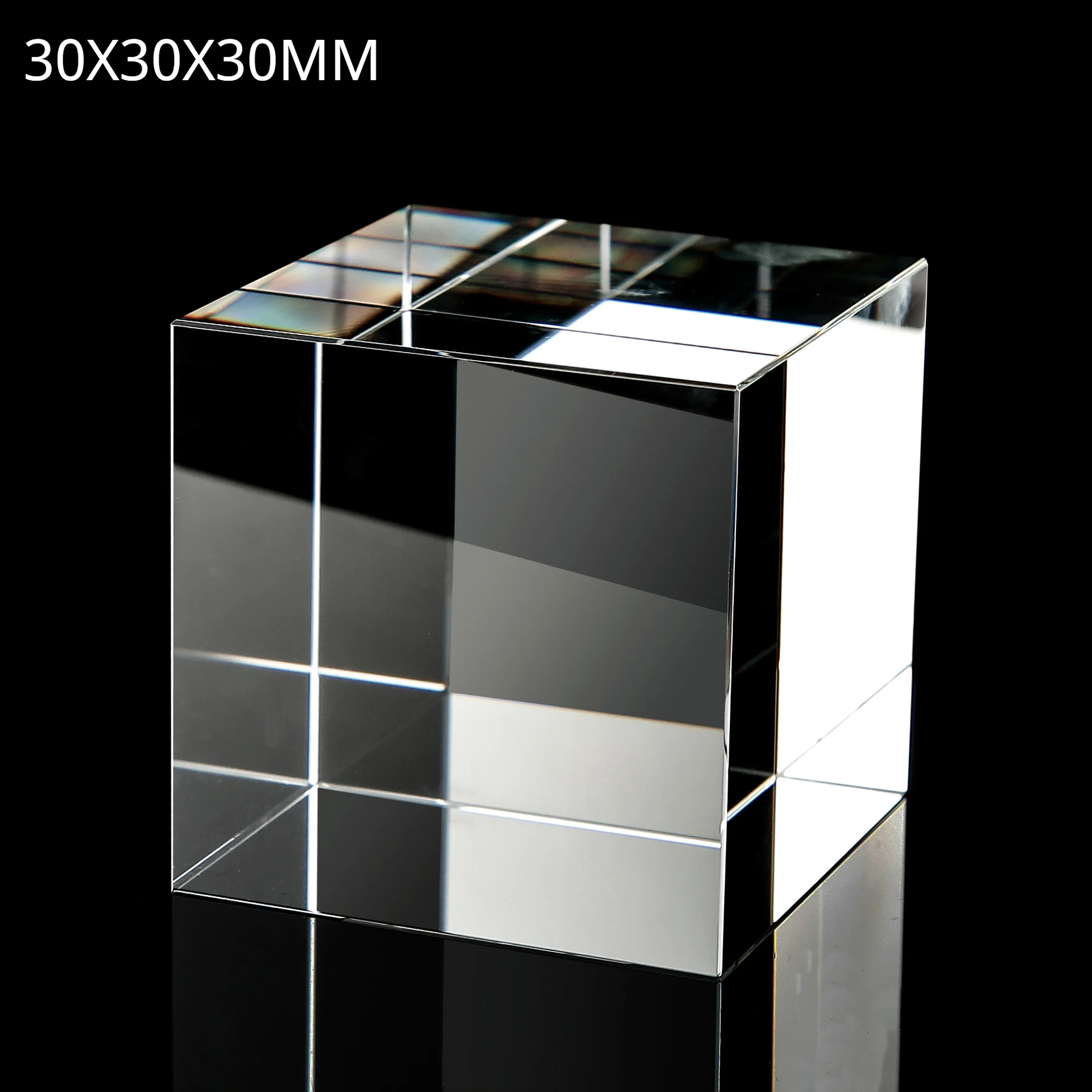 30MM Crystal Cube Artificial Creative Photo Prism Four-sided Rainbow | Инструменты