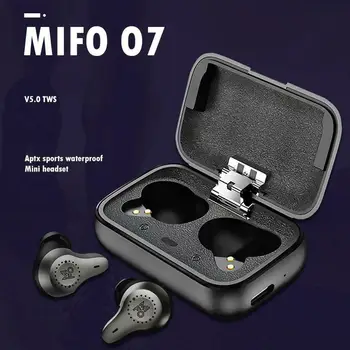

Mifo O7 Bluetooth Earphones Noise Reduction V5.0 Aptx Sport Waterproof Single Balanced True Wireless Earbuds with Charging Box