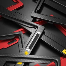 Держатель номерного знака, держатель номерного знака может быть изготовлен по индивидуальному заказу, держатель номерного знака из углеродного волокна для Европы, Северной Америки