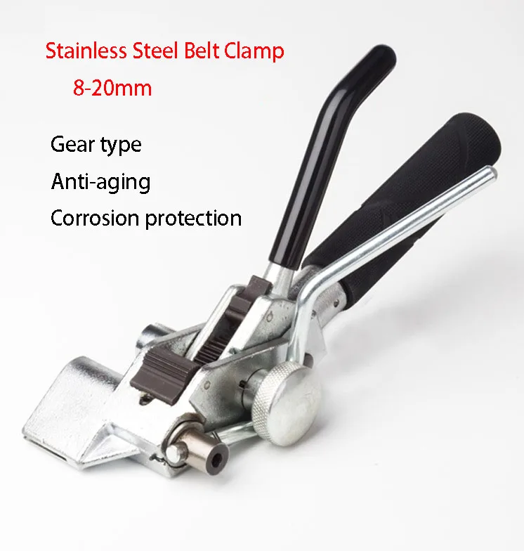 STAINLESS STEEL CABLE TIES STRAP EXHAUST WRAP CLAMP WITH TIGHTENING TOOL Cable Ties Business