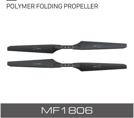 T motor новый выпущенный MF1806 полимерный складной пропеллер X * Carbon для rc multi роторов