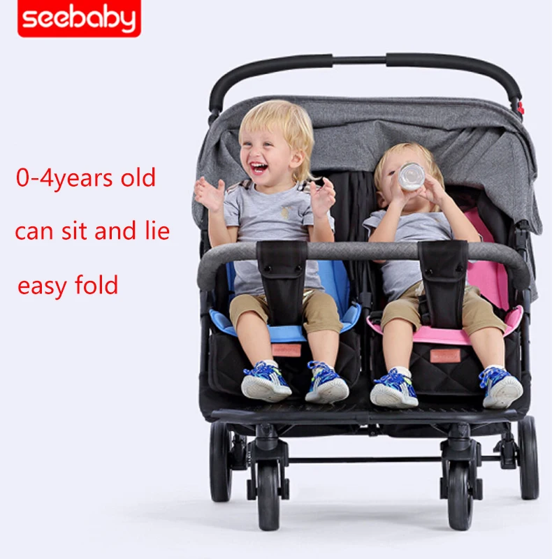 reclining twin baby stroller