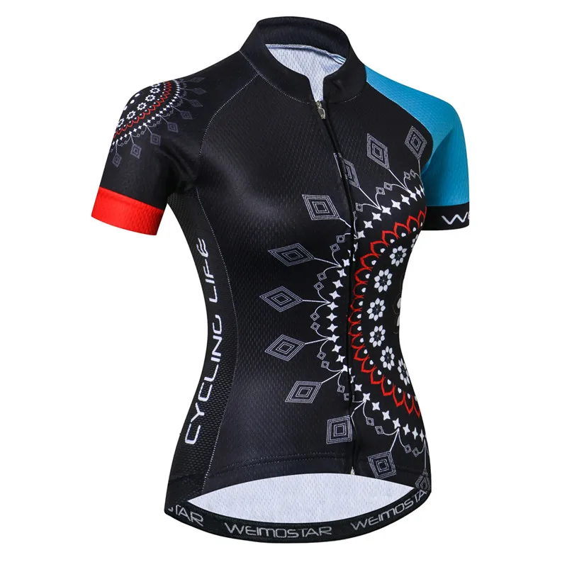 thumbnail image 1 of Maillot de ciclismo rojo de verano Weimostar para mujer 2024, ropa de ciclismo de equipo profesional, camiseta de ciclismo de montaña transpirable, camiseta de ciclismo de carretera, 1 of 5