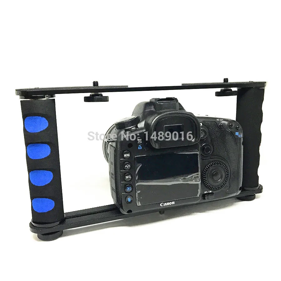Handheld Camera Stabilizer Handle Camera Cage Rig (2)