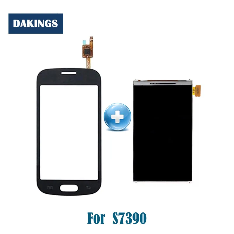 ЖК-экран 4 0 дюйма для Samsung Galaxy Trend Lite S7390 7392 ЖК-дисплей с сенсорной панелью в сборе