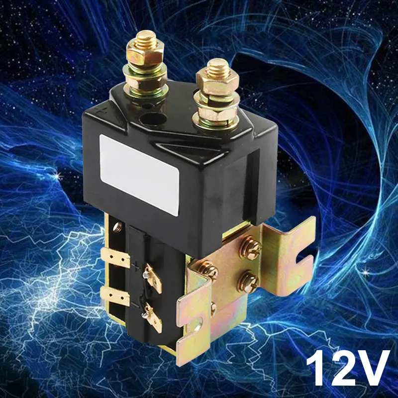 DC 12V реле постоянного тока контактор батареи автомобиля профессиональный контактор для корабля