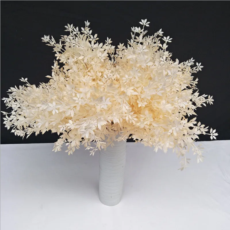 Искусственные цветы Dream Rime сосновая елка моделирование Фрост ветка букет пластиковые растения для дома свадебный Декор вечерние и рождественские