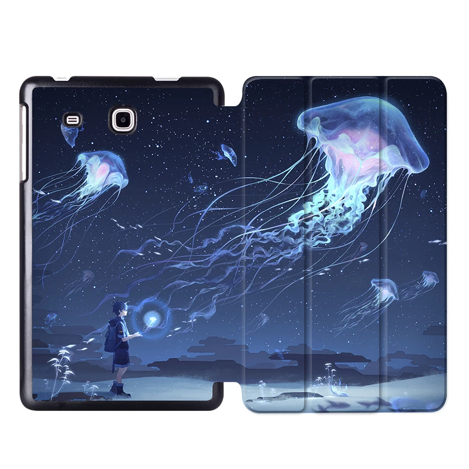 MTT Стенд pu кожаный чехол для samsung Galaxy Tab A6 7,0 sm-T280 sm-T285 7,0 дюймов планшет смарт-чехол - Цвет: SS01