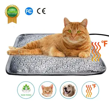 

Pet Electric Blanket Heating Pad Waterproof Anti-bite Electric Pad US Plug 110V