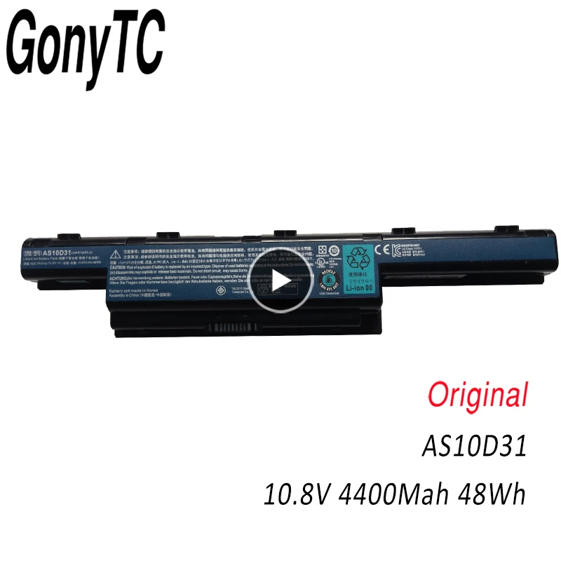 Аккумулятор для ноутбука Acer Aspire V3 5741 5742 5750 5551G 5560G 5741G AS10D31 AS10D51 AS10D61 AS10D71 AS10D75 AS10D81 |