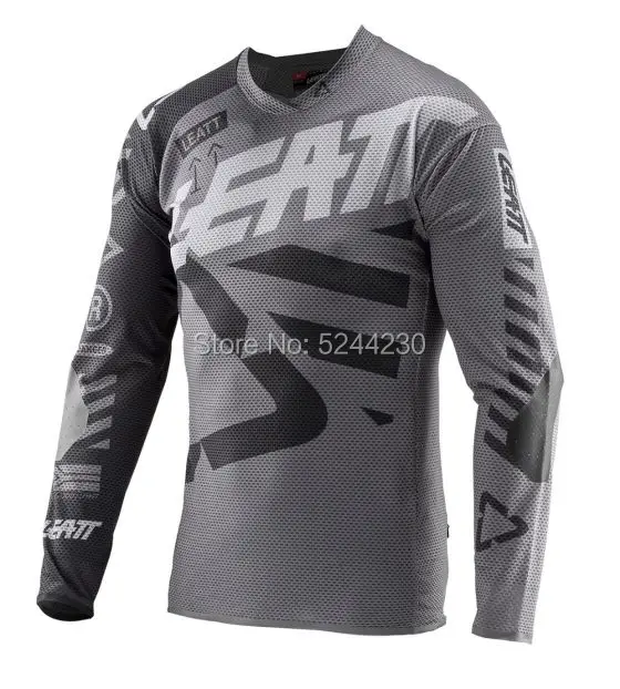 Мотокросс Джерси эндуро Горные Джерси mtb Джерси mx dh велосипед spexcel - Цвет: Серый