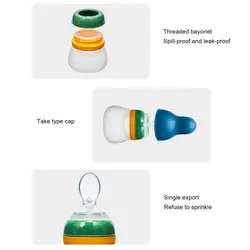 Botella de alimentación desmontable para bebé, práctica y atractiva, a la moda, para Cocina