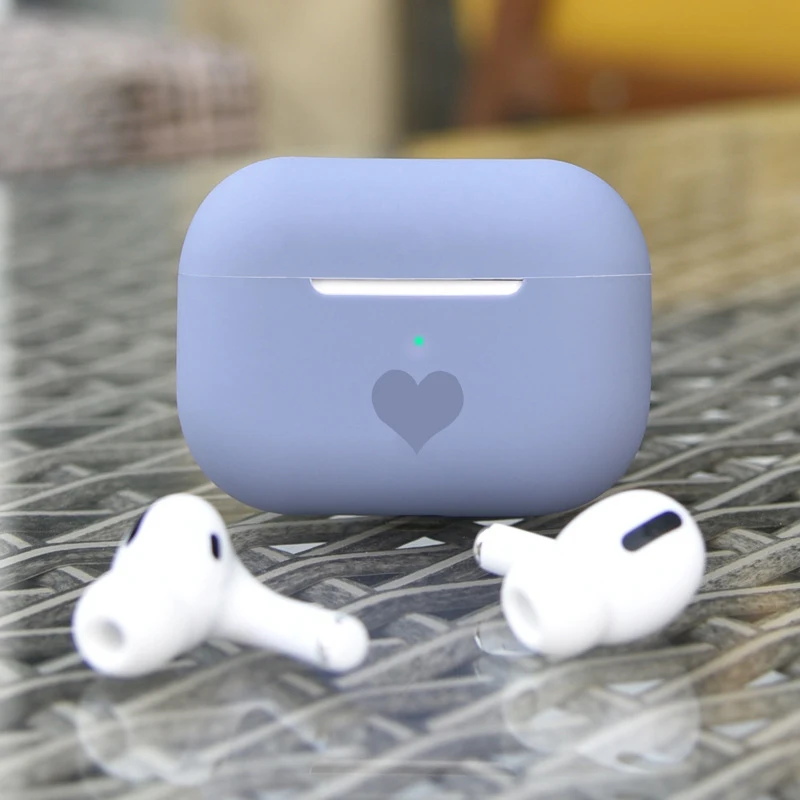 Симпатичный силиконовый чехол для беспроводных наушников с Bluetooth AirPods Pro защитный