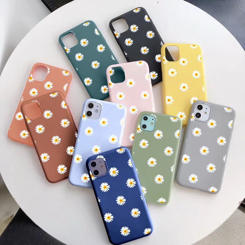 Чехол с цветочным рисунком для Samsung Galaxy A20E A21S A20 A30 A40 A41 A50 A51 A70 A71 A30S A50S S9 S10 S10E S20 S21 Plus