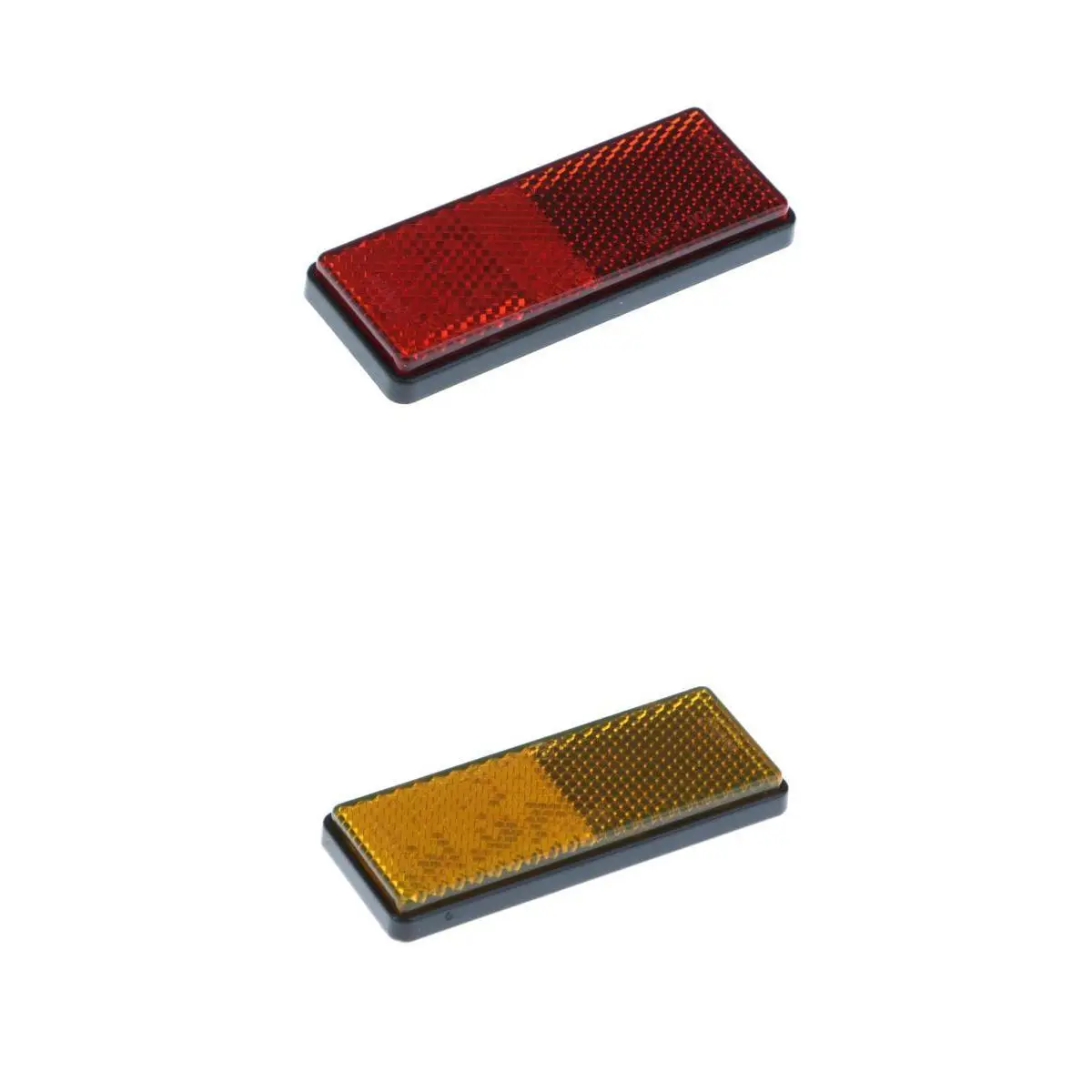 2 Pieces Universal Car Talier Motorcycle Reflector Light Reflective Strip