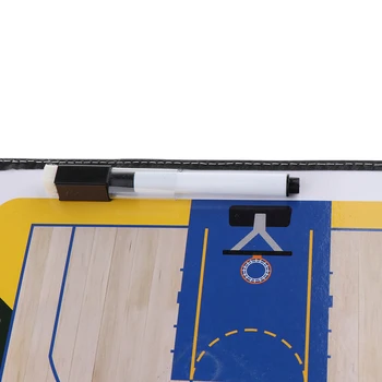 

Foldable Basketball Coaching Board Foldable Tactics Strategy Training Aids