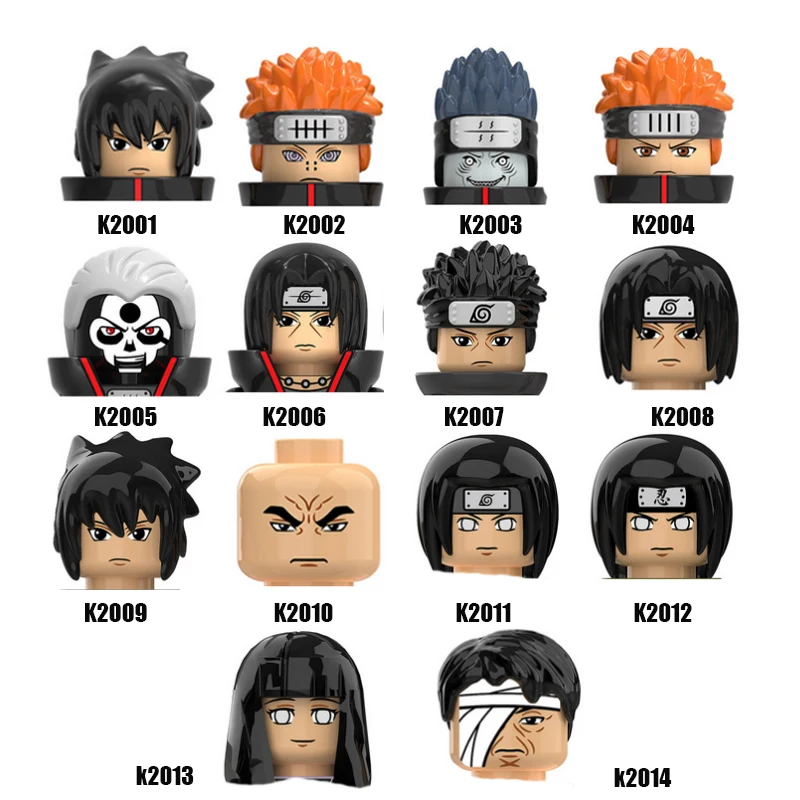 Японское аниме строительные блоки Строительные Hatake Tobi Uzumaki Uchicha Jiraiya Uchiha