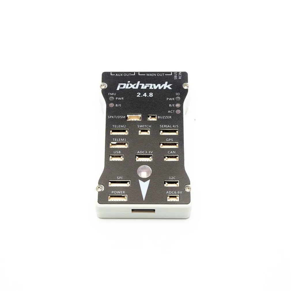 Pixhawk PX4 PIX автопилот 2.4.8 100 мВт Дрон Контроллер полета с телеметрией M8N gps Мини OSD PM переключатель безопасности зуммер PPM I2C