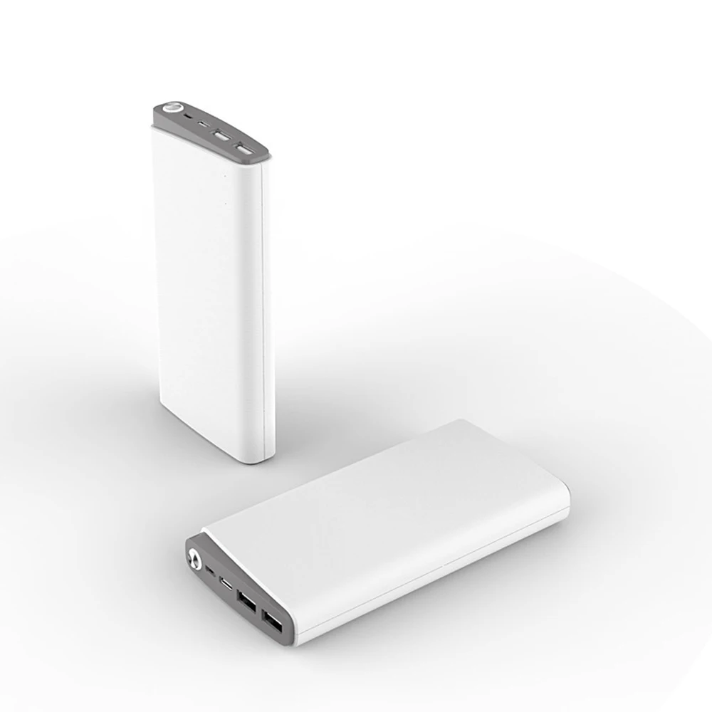 LEORY DIY power Bank чехол 20000mA 18 Вт QC3.0 PD type C USB 18650*8 батарейный блок Быстрая зарядка для iPhone-11 huawei(без аккумулятора