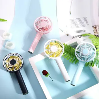 

Power Bank Design USB Desk Fan Electric Desktop Fan Cooling Fan Cooler Plastic Air Conditioning Fan Conditioner