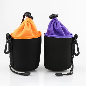 

Crystal Glass Lens Ball Protective Bag Woven Neoprene Velvet Divination Photography Lensball Big Magic Sphere Large Globe Holder