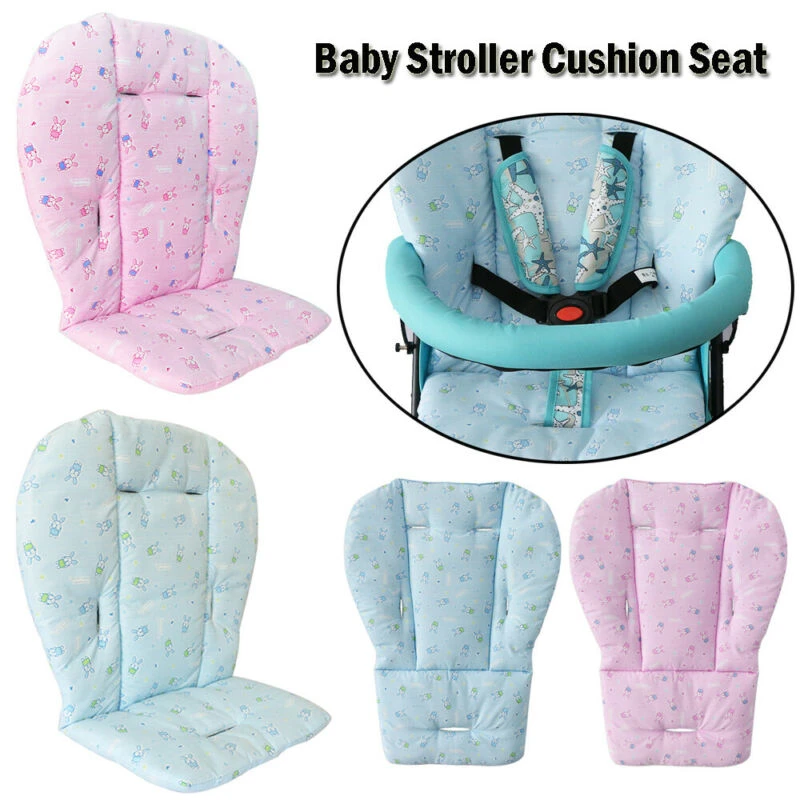 Forro para asiento de bebé, cojín carro, cojín para cochecito de conejito, almohadilla de algodón, cojín Universal cálido, estampado grueso suave y cálido 2020|Forros de asiento| - AliExpress
