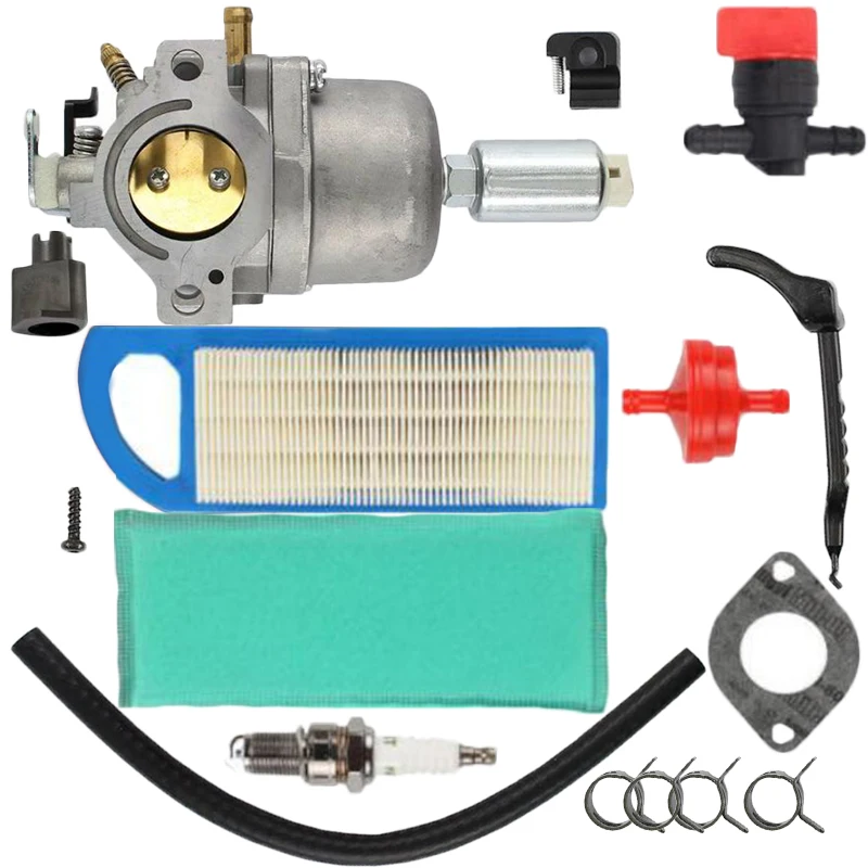 

Carburetor Fuel Air Filter Clamp Kit For Briggs&Stratton 698620 799727 14HP-18HP