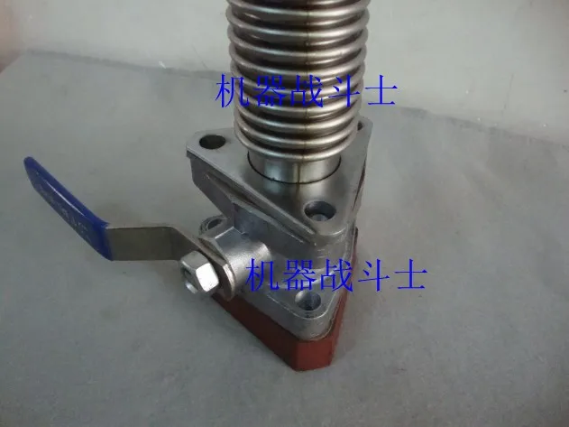 Triangular Flanged Ball Valve for Fuel Tanker Fittings (Installation and Use of Bellows and Flanges at the Bottom of Fuel Tanker