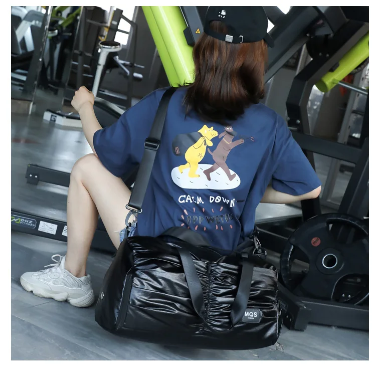 Сумка для фитнеса Женская многофункциональная Мужская багажная сумка Влажная и влажная отдельная Дорожная сумка на одно плечо ручная женская сумка