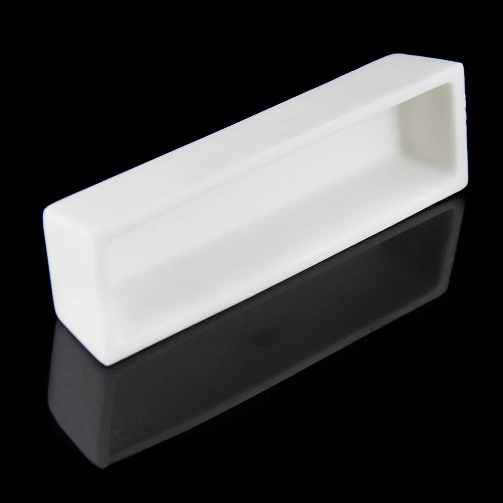 100x30x20mm Alumina Ceramic Corundum Crucible Boat Sample Holder for Tube Muffle Furnaces