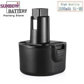 

9.6V Ni-MH 2500mAh Rechargeable Replacement Battery For Black&Decker BTP1056 A9251 PS120 PS310 PS3350 CD9600