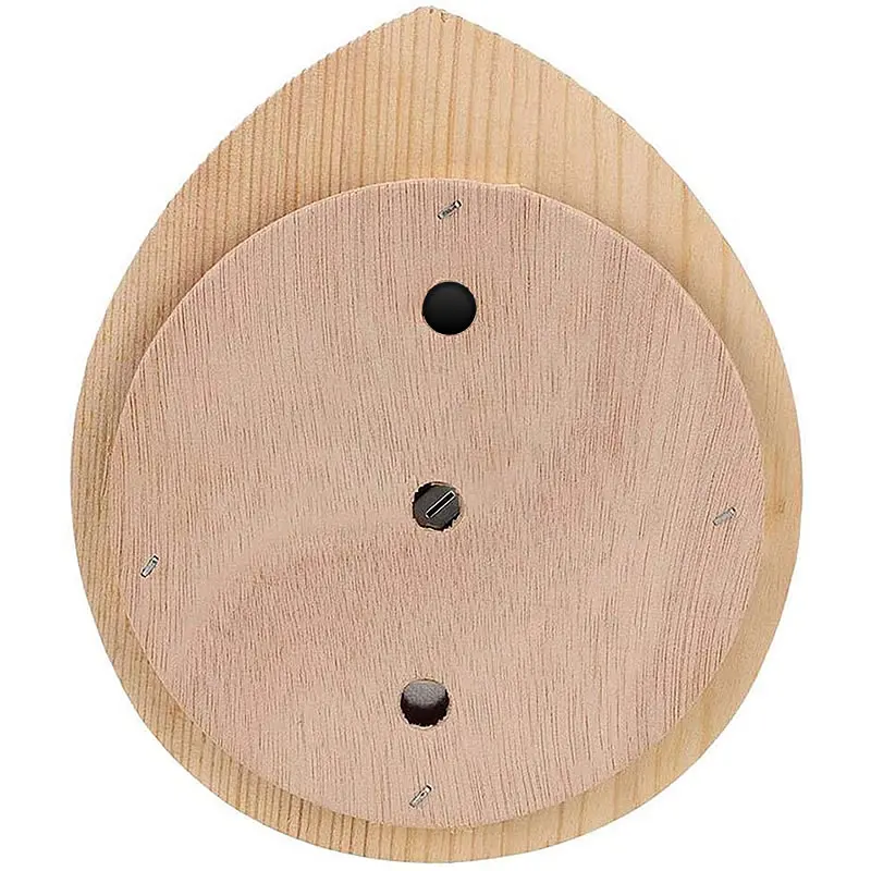 Temperature-Humidity-Meter Room-Accessories Sauna Steam Wood 2-In-1 Drop-Shaped 3