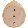 Temperature-Humidity-Meter Room-Accessories Sauna Steam Wood 2-In-1 Drop-Shaped 3