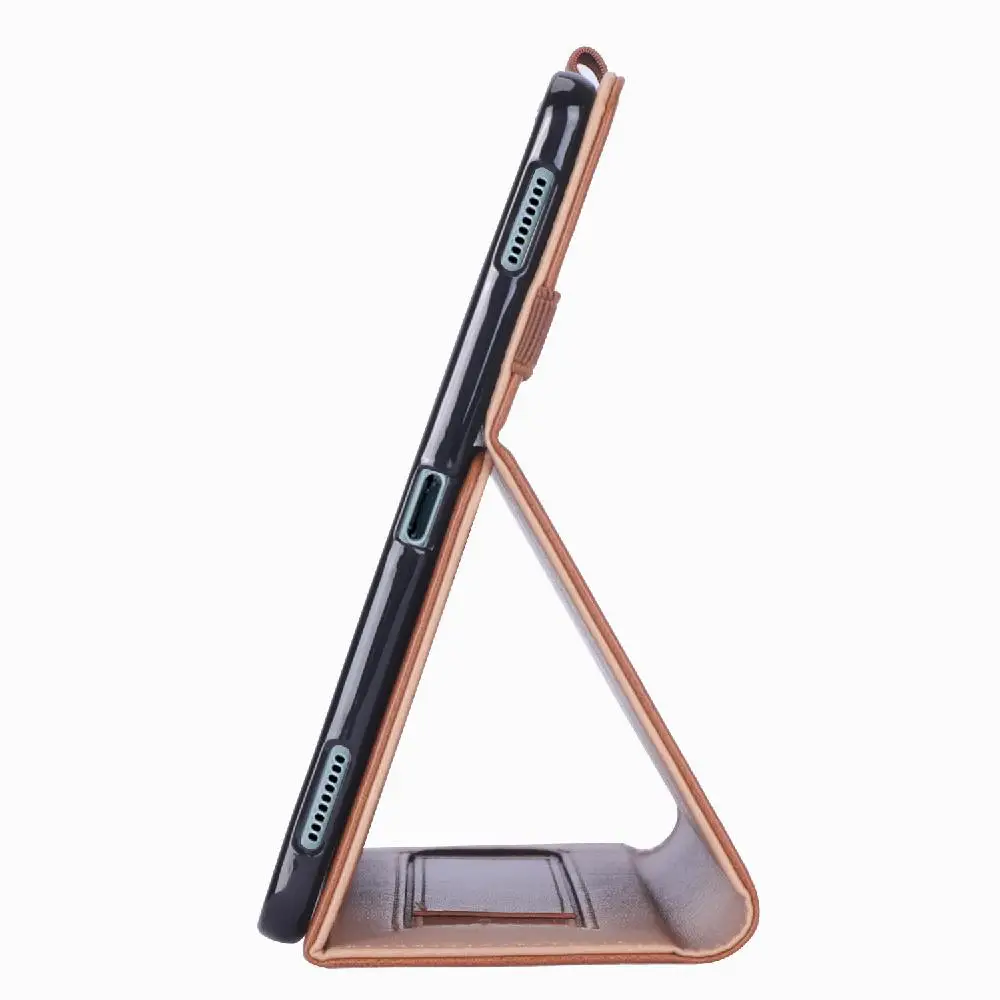 Защитный чехол для планшета в стиле ретро из искусственной кожи для samsung Tab S6 T860 T865 с отделением для карт и функцией сна