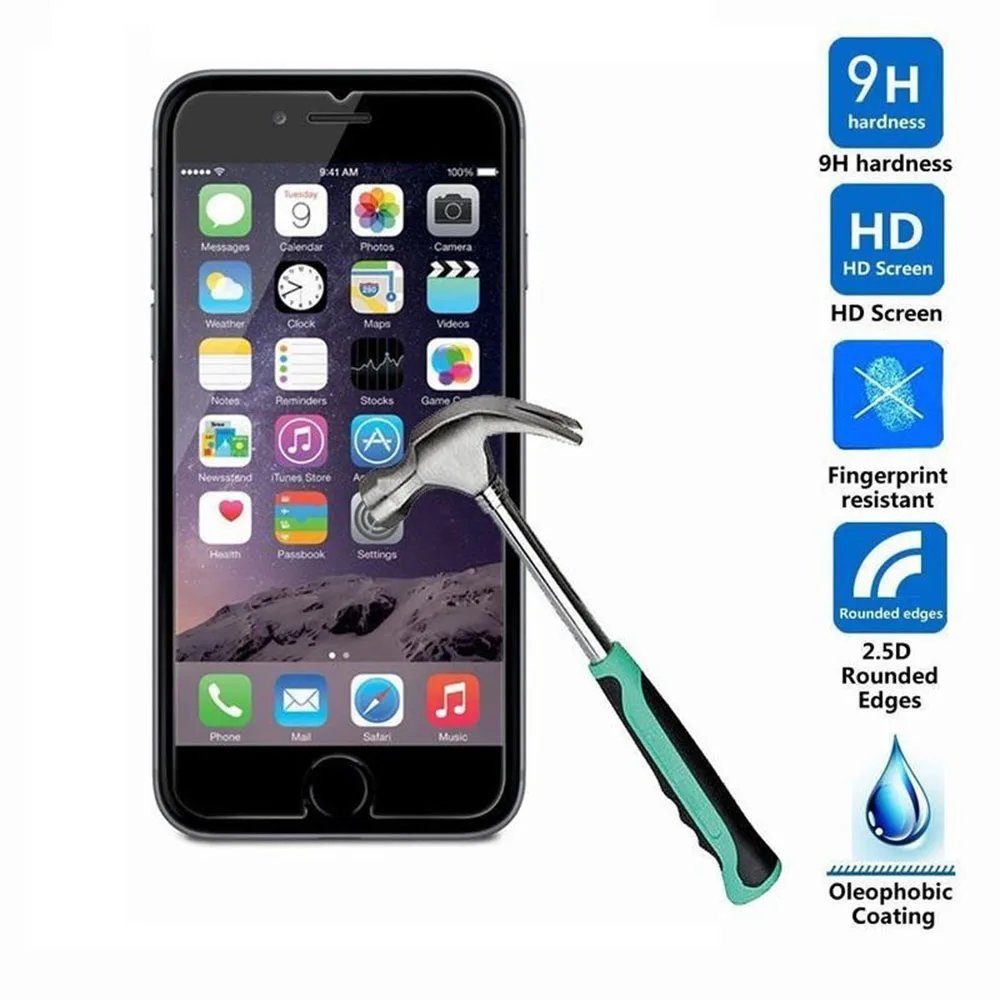 Protective glass on iphone 11 Pro Max 7 8 6s Plus X XS XR Screen Protector Tempered glass For iphone 11 Pro Max SE 2020 glass