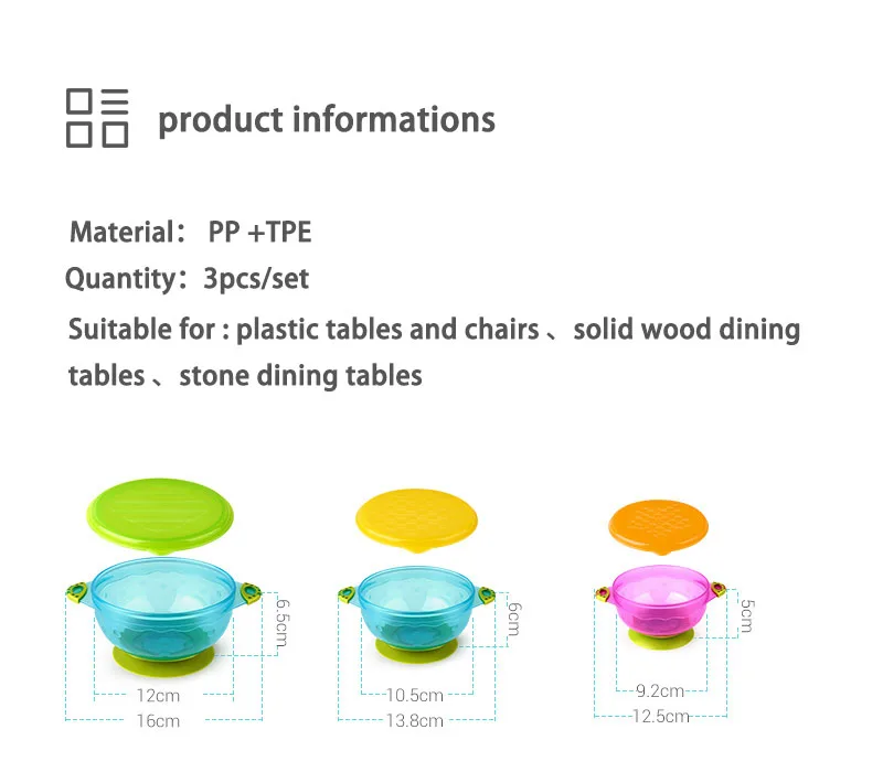 Безопасная посуда столовая посуда всасывающая чаша анти-обжигающая Нескользящая Bowel детский обеденный миска для питомца посуда для детей