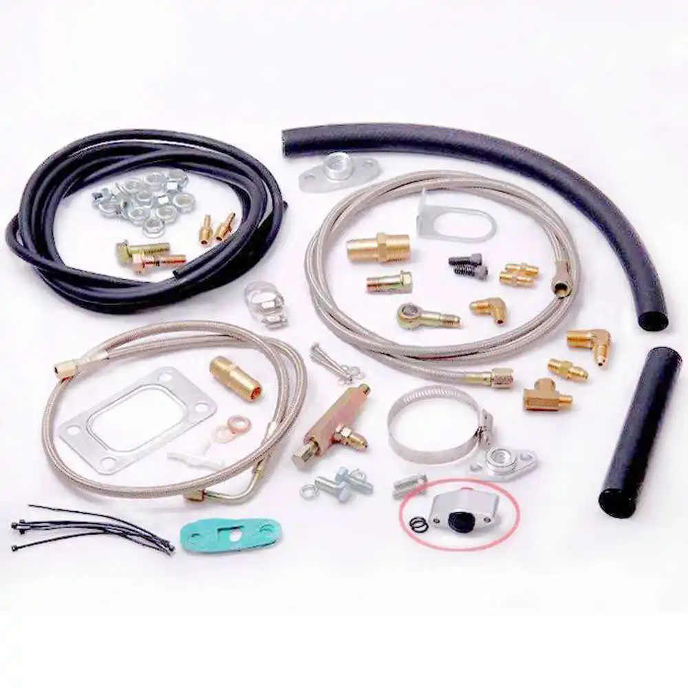 Полный турбо маслопровод Впускной слив комплект возврата с датчиком T3T4 T3 T4 T70 T04S